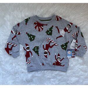 Elf On The Shelf Christmas Holiday Sweatshirt, Size 3T